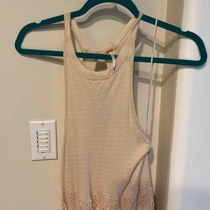 Free people xs tan dress